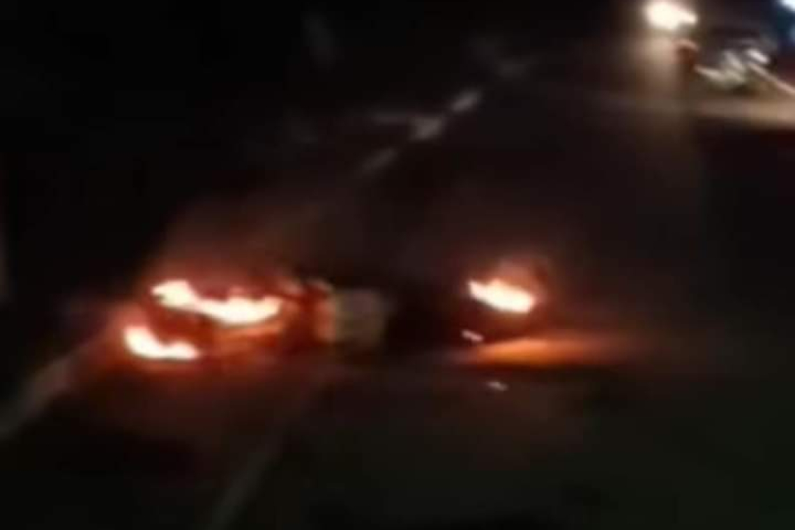 Se incendió motocicleta en Anamoros, La Unión 